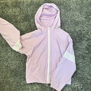 Lilac athletic jacket